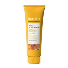 Naturia Pure Body Wash Honey and White Lily Гель для душа с ароматом меда и лилии, 100 мл