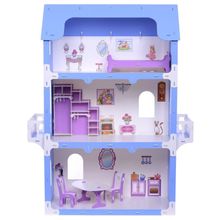 Домик KRASATOYS 000262 для кукол Коттедж Екатерина