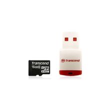 Transcend 16Gb microSDHC class 6 TS16GUSDHC6-P3