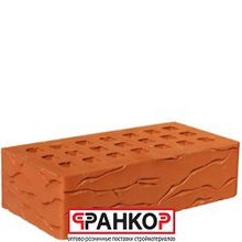 Кирпич лицевой красный "Волна" , 1НФ М-150 (420 шт.) Braer
