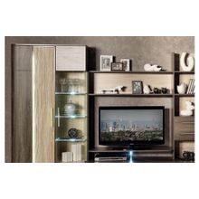 Алмаз. Любимый дом Бруна Тумба под ТВ с надстройкой (Сономе эйч темная Сономе эйч светлая)