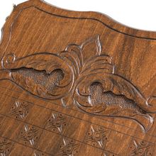 Нарды резные "Три богатыря", с ручкой