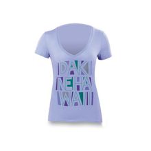 Одежда DAkine Girls Tiki V-Neck s s PERIWINKLE