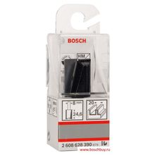 Bosch HM Пазовая фреза D20 мм L25 мм 8 мм (2608628390 , 2.608.628.390)