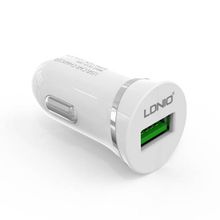 Ldnio Автомобильное зарядное устройство Ldnio 2.1А + Micro USB кабель (DL-C12) white