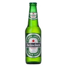 Пиво Хайникен, 0.330 л., 3.9%, лагер, светлое, стеклянная бутылка, 24