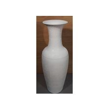 Большая напольная ваза Белая