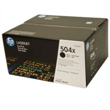 Картридж HP 504X (CE250XD) черный