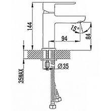 Смеситель Lemark Magic LM3406C для раковины