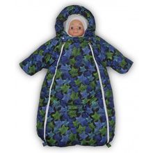 Lovelycare с ручками Звездный синий с хлопковой подкладкой