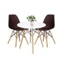 ПМ: Stool Group EAMES DSW Z-231 + Eames Wood