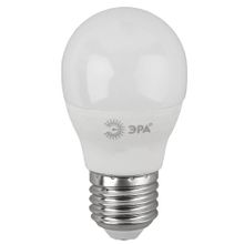 ЭРА Лампа светодиодная ЭРА E27 5W 4000K матовая LED P45-11W-840-E27 Б0032989 ID - 234921