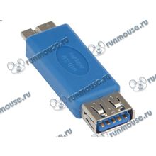 Переходник USB3.0 microB-A(F) 5bites "UA-3003" (oem) [130113]