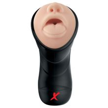 Мастурбатор-ротик Deep Throat Vibrating Stroker