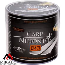 Леска мононить Mikado NIHONTO CARP 0,28 (300 м) - 9.50 кг.