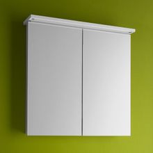 Dreja Зеркальный шкаф Sani 70 2D с Led-освещением белый