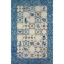 Viuva Lamego Patchwork Cozinha Velha 98x154 см