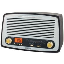 Ретро радиоприемник Camry CR1126 (USB, SD, МP3, часы, будильник)
