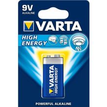 Батарейка VARTA HIGH ENERGY 4922 6LR61 BL1