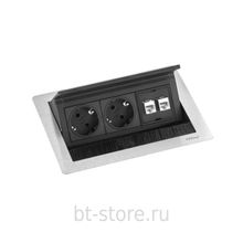 Розетка Evoline FlipTop Push Data S 159370028100