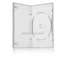 Коробка для DVD-диска (полупрозрачная). Коробка 100 шт.