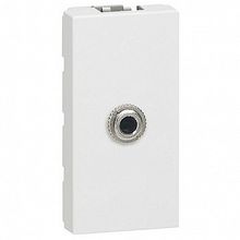 Розетка mini-jack MOSAIC, белый |  код. 078773 |  Legrand