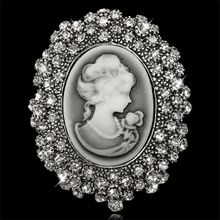 Брошь "Камея", Tutti Frutti (арт. 46640-4355)