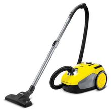 Пылесос KARCHER (КЕРХЕР) VC2, с пылесборником, потребляемая мощность 700 Вт, желтый, 1.198-105.0