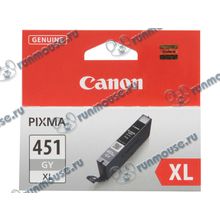 Картридж Canon "CLI-451GY XL" (серый) для PIXMA MG6340 (11мл) [124990]