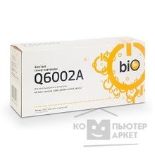 Bion Cartridge Bion Q6002A Картридж для HP Color LaserJet 1600 2600N M1015 M1017, желтый 2000 Стр. Бион