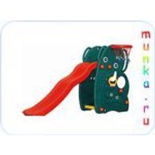 JM-706W горка-волна "Слон" с баскетбольным кольцом