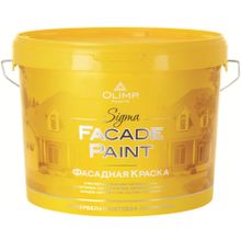 Олимп Sigma Facade Paint 9 л бесцветная