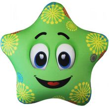 Игрушка Звезда зелёная (подушка антистресс)