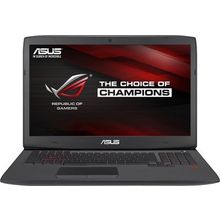 Ноутбук Asus Republic of Gamers G751JL Intel i7 4720HQ 8GB 2TB DVD 17.3" FHD Anti-Glare IPS WV NV GTX965 2GB GDDR5 Camera Wi-Fi Windows 8