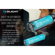 Olight Аккумулятор Olight ORB-186C36 3600 мАч для фонарей S30R II   S30R III   S2R