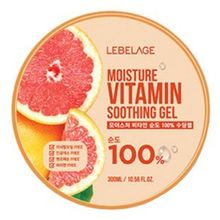 Гель с витаминами увлажняющий успокаивающий Lebelage Moisture Vitamin Soothing Gel 300мл