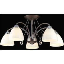 Natali Kovaltseva 75017-5C CHROME&NICKEL люстра потолочная, на штанге