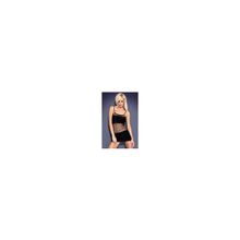 Сорочка и Стринги Obsessive Shakira, размер S M, цвет черный