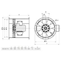 Systemair AXC-EX 710-9 26°-4