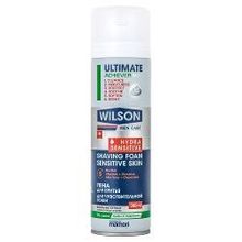 Пена для бритья Wilson Men Care Hydra Sensitive, 200 мл, для чувствительной кожи