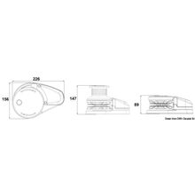 Osculati VX2+ GD 24 V 1000 W 8 mm, 02.598.08