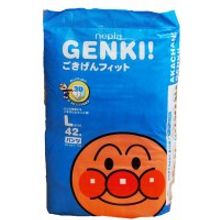 Одноразовые трусики «Genki» (Генки для внутреннего рынка Японии ) 9-14 кг (44 шт)