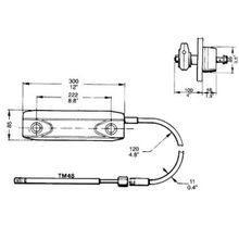 Ultraflex Кабель рулевой Ultraflex TM48 34785N 7,93 м 120 мм