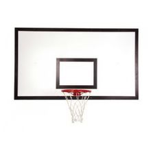 Щит баскетбольный ZSO игровой 1050х1800 мм ФАНЕРА (толщина фанеры 15 мм) на металлокаркасе пристенны