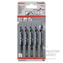 Bosch 2608633A35 5 ЛОБЗИКОВЫХ ПИЛОК T 144 DP, HCS