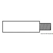 Osculati Zinc anode heat exchanger 7 16 Cummins, 43.229.10