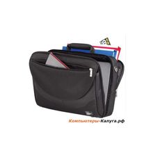 Сумка для ноутбука Sumdex PON-302BK Double Compartment Computer Brief 15.6 (нейлон полиэстер, черный, 41,3 х 31,1 х 10,8 см)