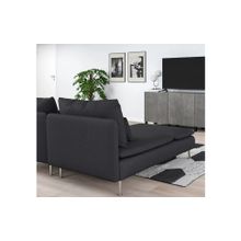 Смарт Диван угловой двухместный Седерхамн dark grey