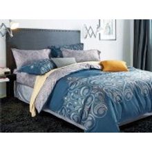 Постельное белье Мако Сатин 2,0 спальный Риальто нав. 52*74 cм Primavelle 34712