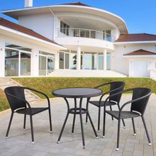 Обеденный комплект T282ANS Y137C-W53 Brown 3Pcs